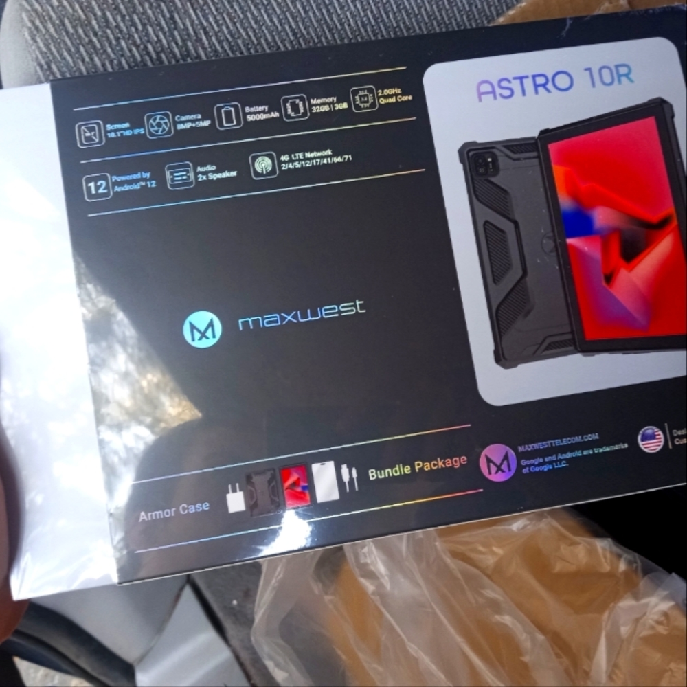 MAXWEST TABLET w/ DATA